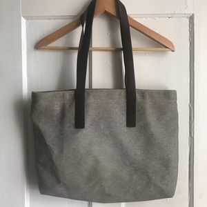 Everlane twill zipper bag